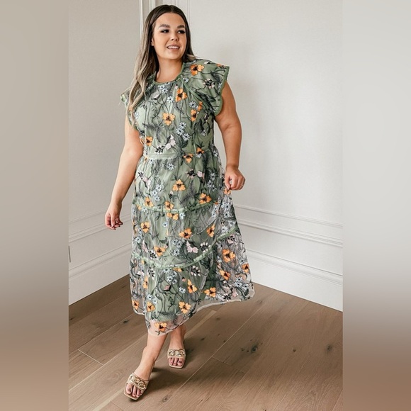 JessaKae Dresses & Skirts - Jessakae Maytham Hall Garden Dress XXXL 3XL